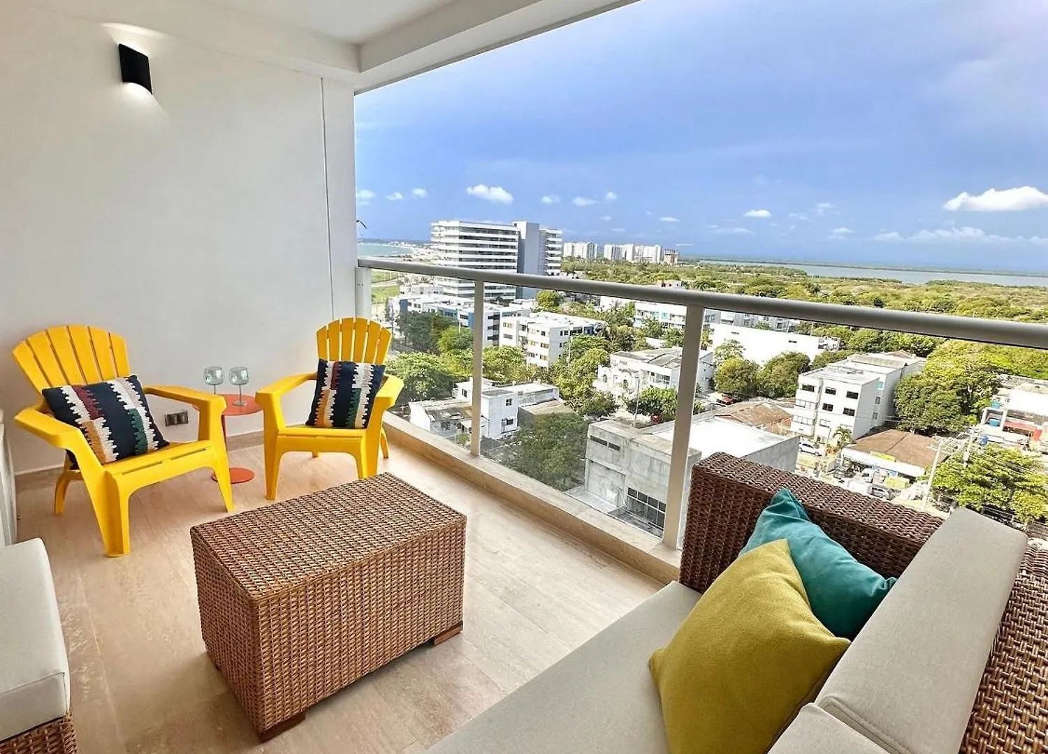 Apartment Cb1034 Suite Increible Vista A La Ciudad-Amanecer Cartagena